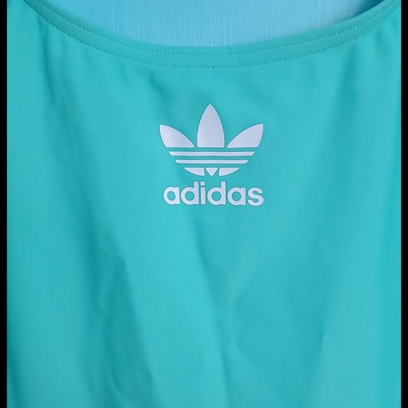 Adidas TRF Mint Green Swimsuit - Picture 2 of 16